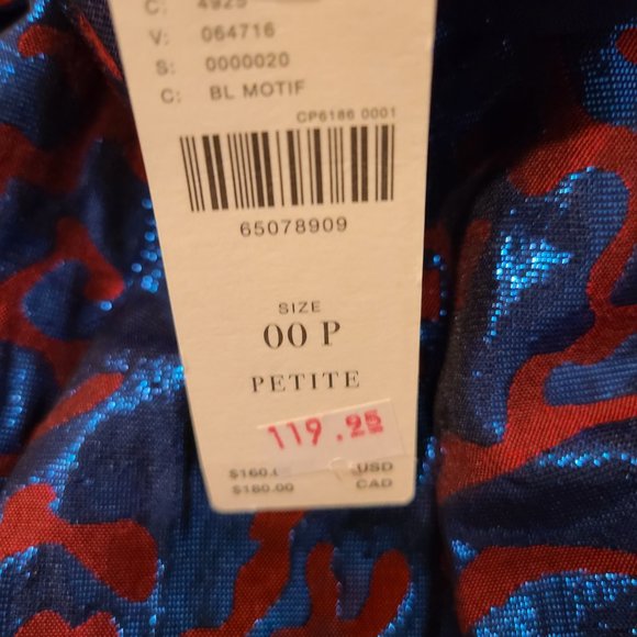 NWT Anthropologie Shimmer Skirt 00P - Picture 6 of 7